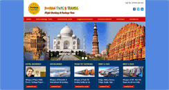 Desktop Screenshot of poonamtour.com